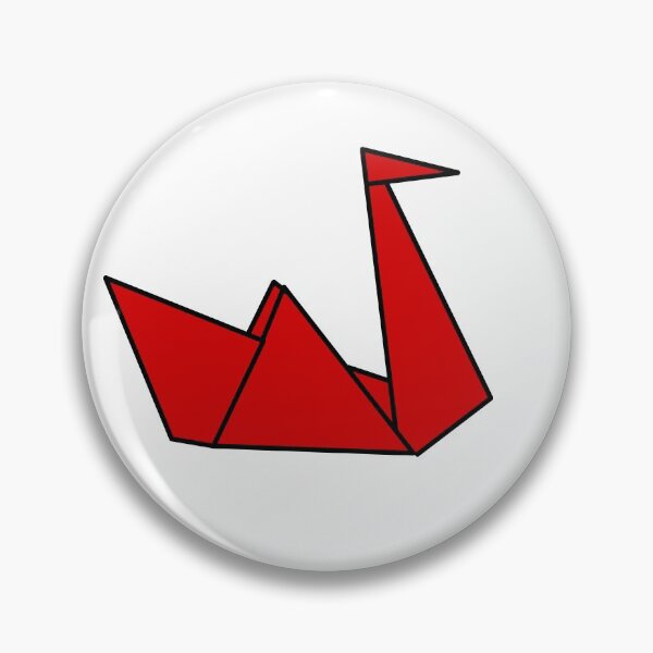 Item preview, origami swan red designed and sold by dominiccivilart.