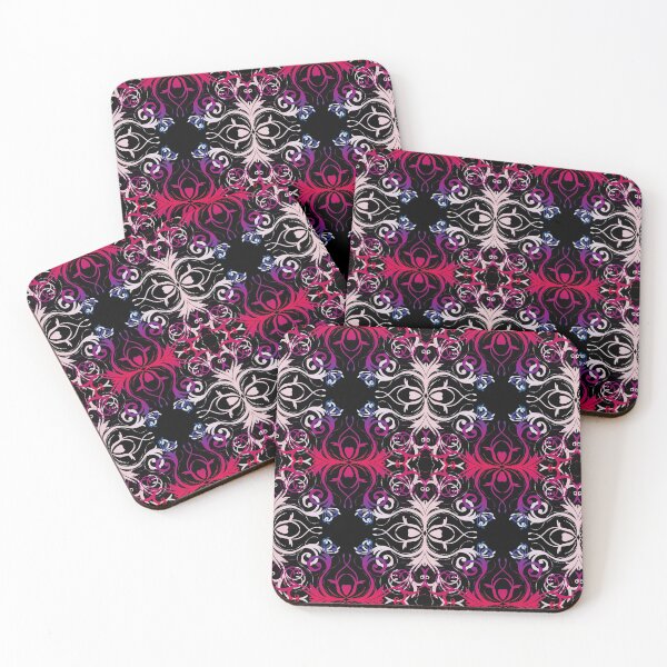 Item preview, Pink Red Swirl - Floral, Vines designed and sold by MrRoccoBlue.