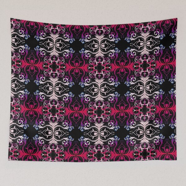 Item preview, Pink Red Swirl - Floral, Vines designed and sold by MrRoccoBlue.
