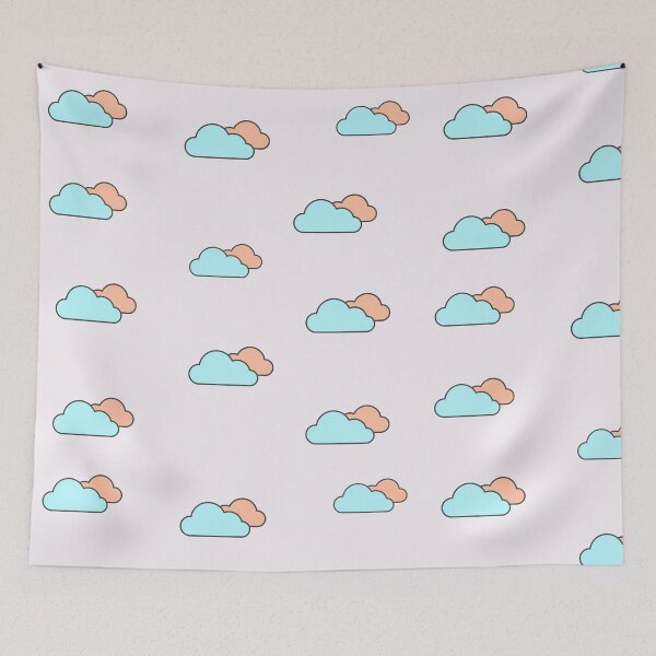 Item preview, colorful clouds designed and sold by ahmed degnich.