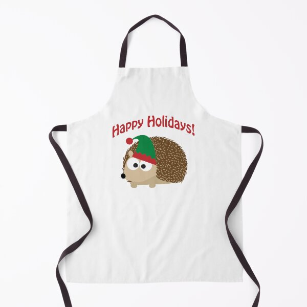 Item preview, Happy Holidays! Hedgehog elf designed and sold by Hedgie Designs.