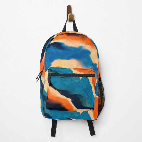 Item preview, acrylic orange blue designed and sold by amagaclothing.