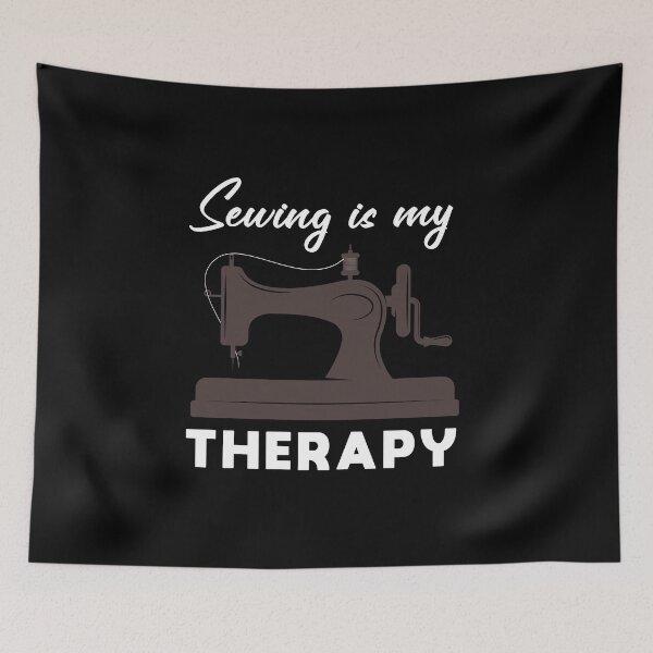 Item preview, Sewing is my Therapy designed and sold by youneszahrane.