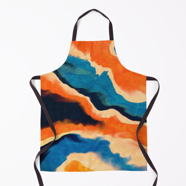 Item preview, acrylic orange blue designed and sold by amagaclothing.