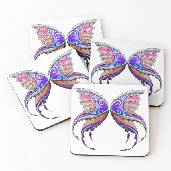 Item preview, Zentangle Fairy Wings 2 designed and sold by DreamBlight.