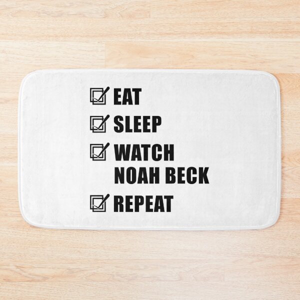Item preview, Eat Sleep Watch Noah Beck Repeat designed and sold by JustCreativity.