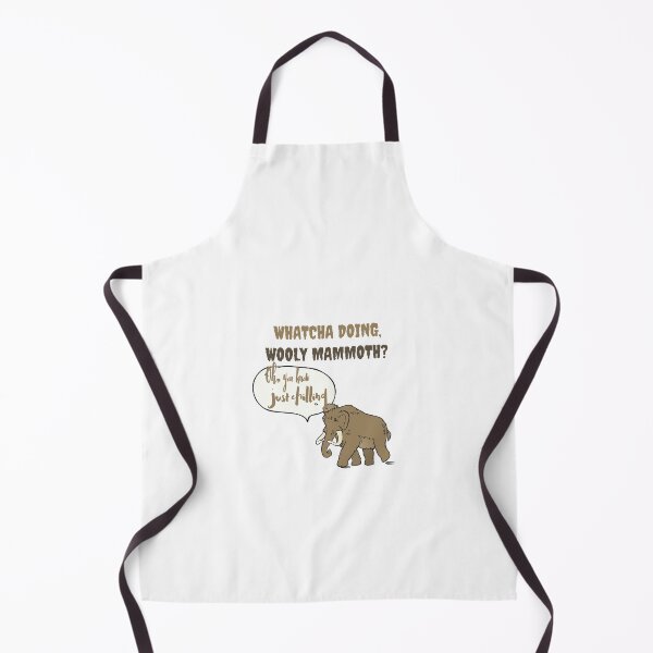 Item preview, Whatcha Doing, Wooly Mammoth?,Cute Elephant designed and sold by Oussluka.