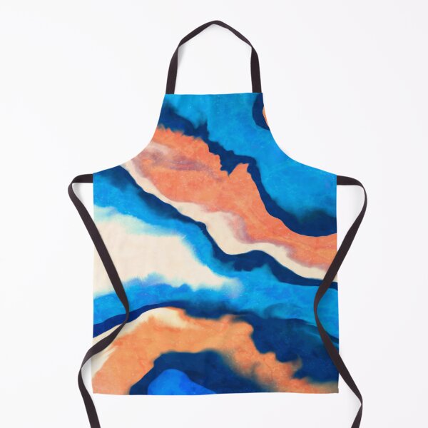 Item preview, acrylic blue orange designed and sold by amagaclothing.