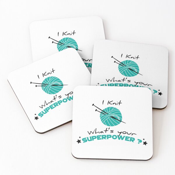 Item preview, I Knit What's Your SuperPower ? designed and sold by youneszahrane.