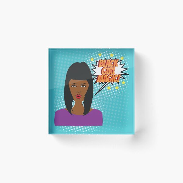 Item preview, Black Girl Magic - Retro Comic Pop Art designed and sold by blackartmatters.