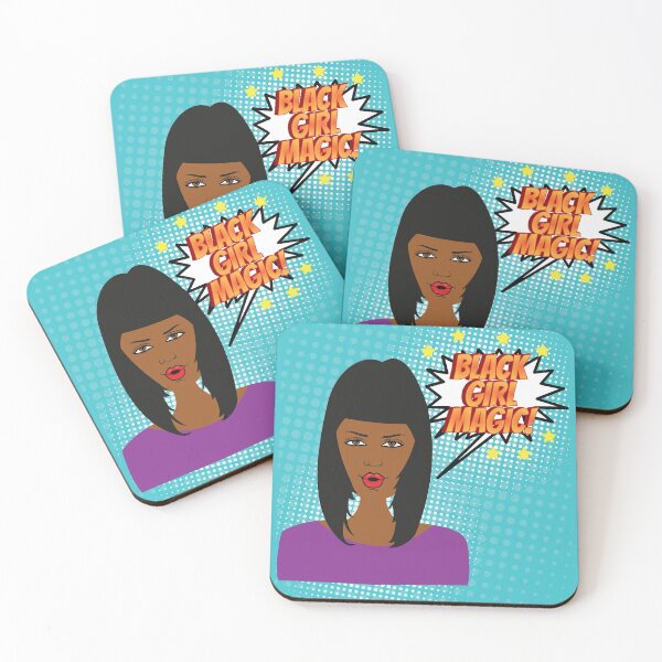 Item preview, Black Girl Magic - Retro Comic Pop Art designed and sold by blackartmatters.