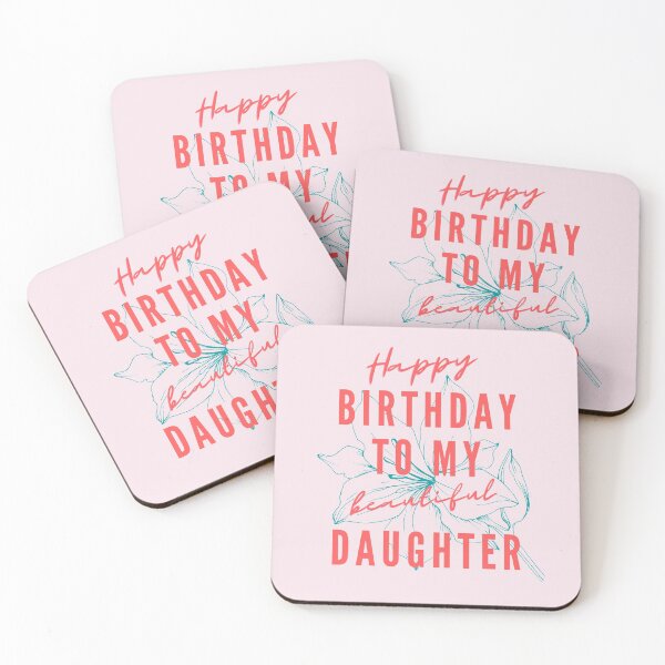 Item preview, Happy birthday to my daughter designed and sold by GieArts.