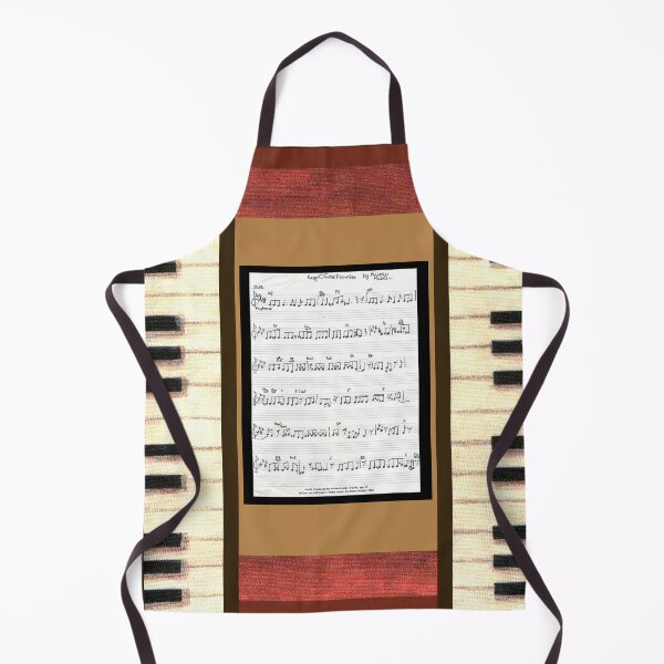 Item preview, Piano keys with sheet music by Kristie Hubler designed and sold by kristiehubler.