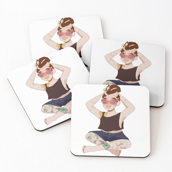 Item preview, Girl with Tattoos designed and sold by Sofia Pougy.