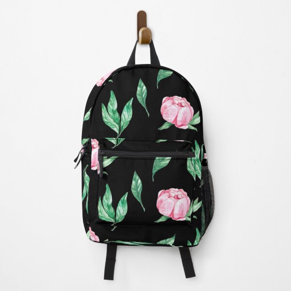 Item preview, Hand-painted watercolor pink peony sticker collection set designed and sold by sentimentalica.