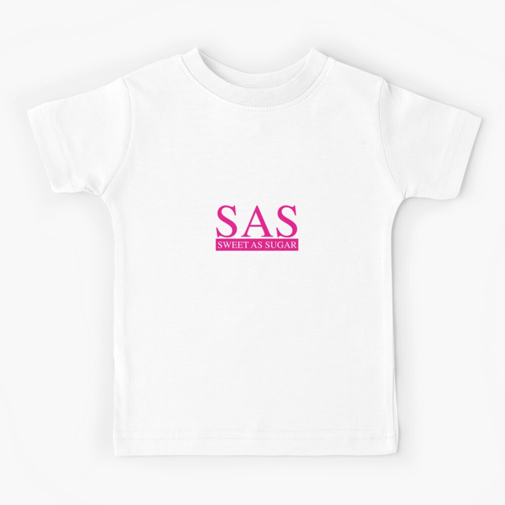 Sweet As Sugar Pink Kids T Shirt By Hell Prints Redbubble - sas shirt roblox