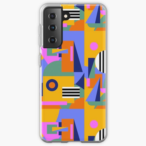 city scape pattern Samsung Galaxy Soft Case