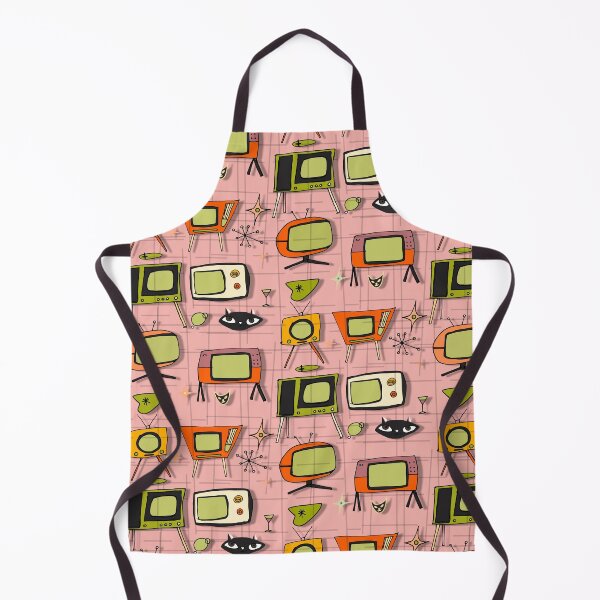 Item preview, Retro Tv Pink #midcentury designed and sold by susycosta.