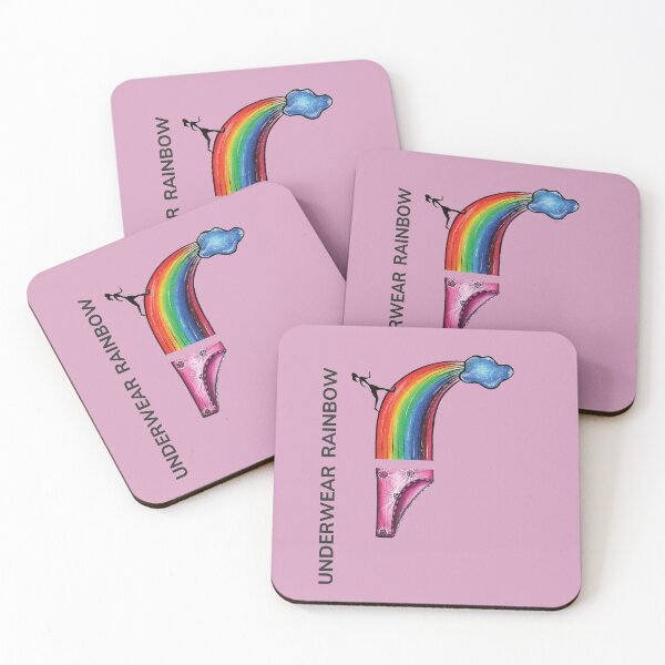 Item preview, UNDERWEAR RAINBOW by FrankenDuo pearl pink designed and sold by FrankenDuo.