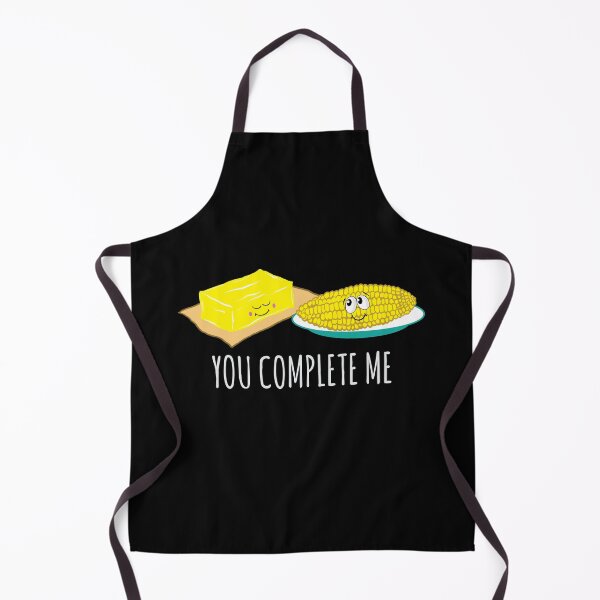 Item preview, You Complete Me - Butter and Corn Graphic Novelty Print designed and sold by GnarlyGatorTees.