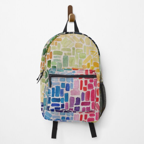 Item preview, Rainbow mosaic pattern designed and sold by Onyria Art.