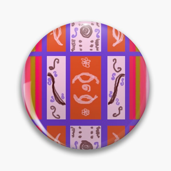 Item preview, Curvy Plaid Abstract Feminine Folk Art by Kristie Hubler designed and sold by kristiehubler.