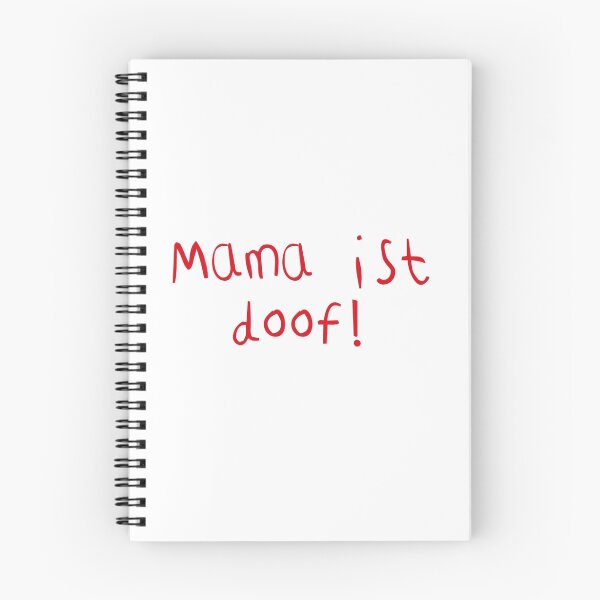 Item preview, Mama ist doof! designed and sold by Hell-Prints.