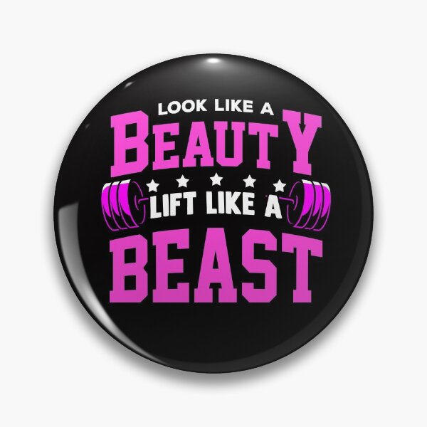 Item preview, Look Like A Beauty Lift Like A Beast designed and sold by zanytee.