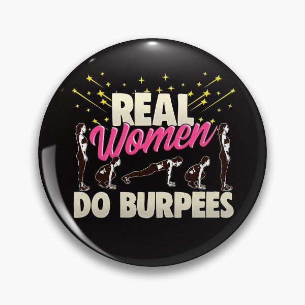 Item preview, Real Women Do Burpees designed and sold by zanytee.