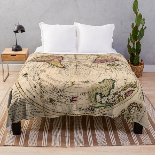 Item preview, Map of the Southern Hemisphere (c1750) designed and sold by allhistory.