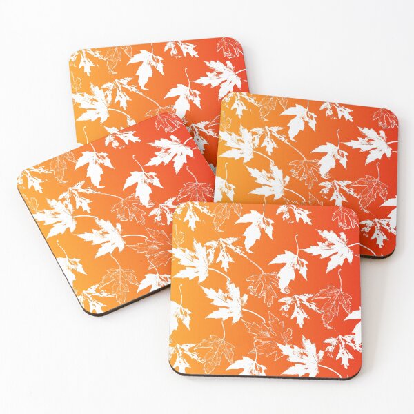 Item preview,  Colorful Leaves Pattern Orange designed and sold by Scottees.