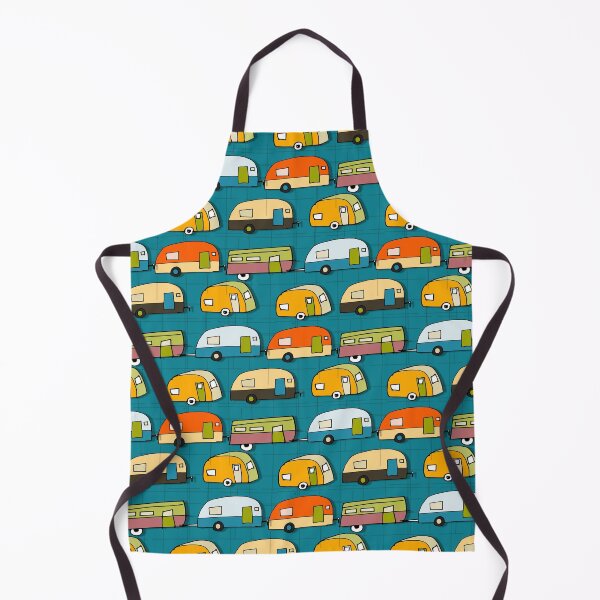 Artikelvorschau, Retro Camper Blaugrün #Midcenturymodern entworfen und verkauft von susycosta.