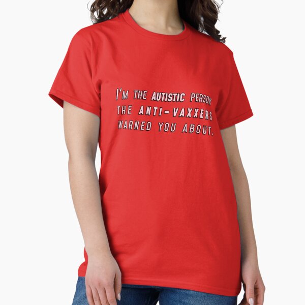Item preview, Anti-Vaxxer Warning (No BG) designed and sold by caktopus.