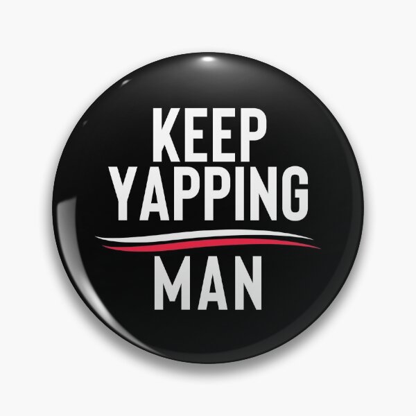 Item preview, Keep Yapping Man #1 designed and sold by SalahBlt.