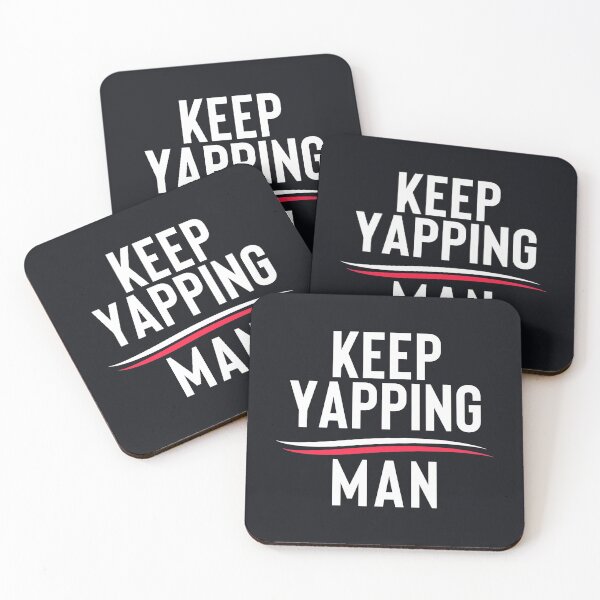 Item preview, Keep Yapping Man #1 designed and sold by SalahBlt.