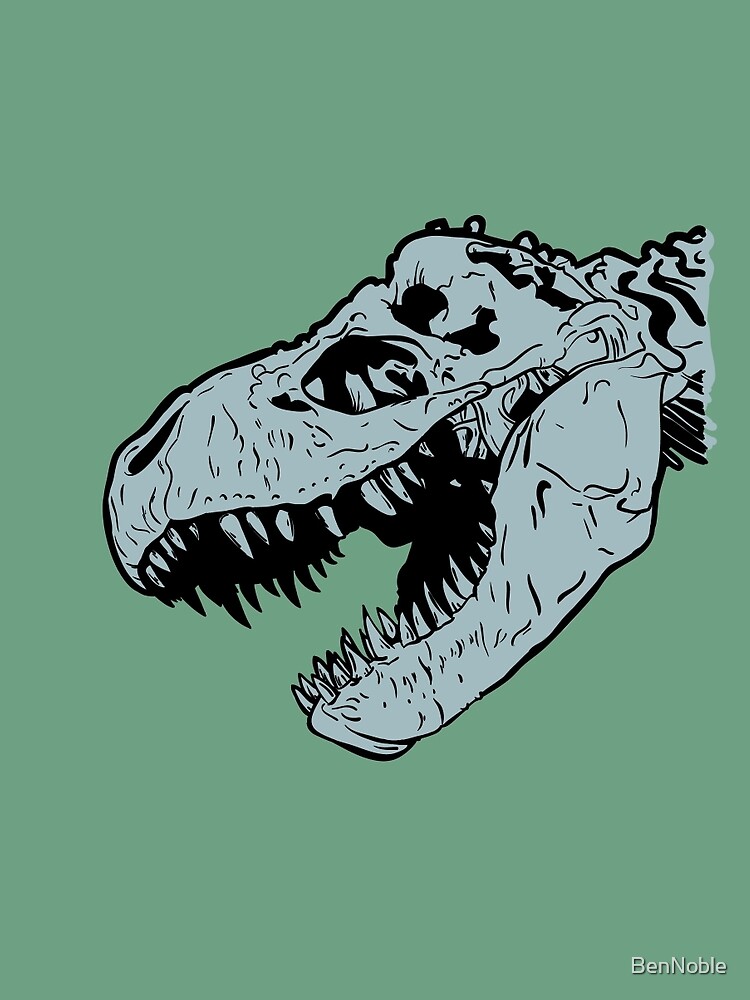 Thumbnail 5 of 5, Graphic T-Shirt, T-rex designed and sold by BenNoble.