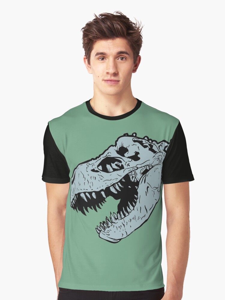 Thumbnail 1 of 5, Graphic T-Shirt, T-rex designed and sold by BenNoble.