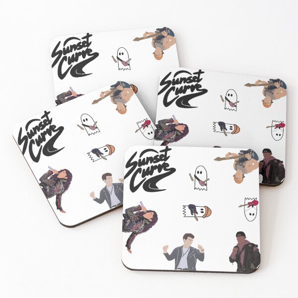 Julie and the Phantoms ultimate sticker pack Coasters (Set of 4)