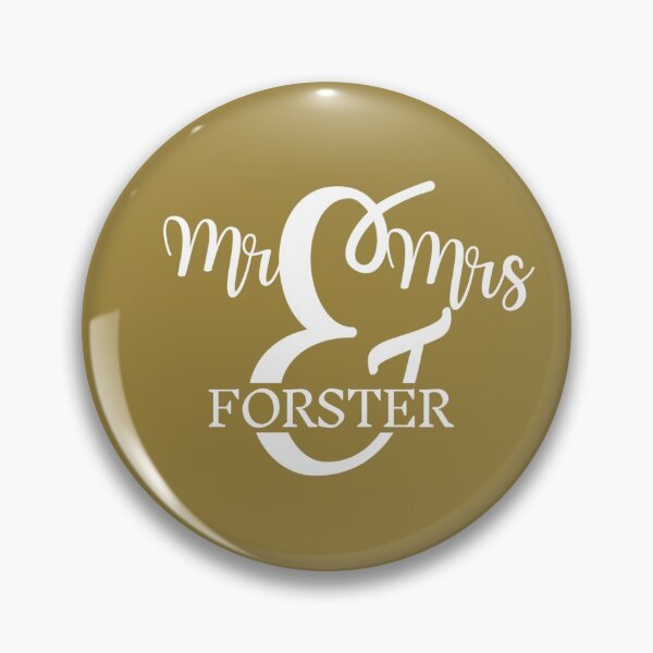 Item preview, Mr & Mrs FORSTER | GOLD designed and sold by yourscotborders.