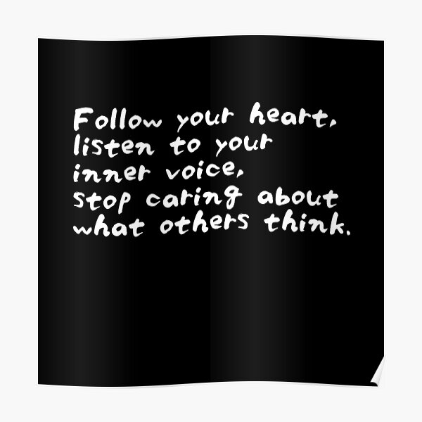 Roy T. Bennett - The Light in the Heart: Stop caring about what others think Poster