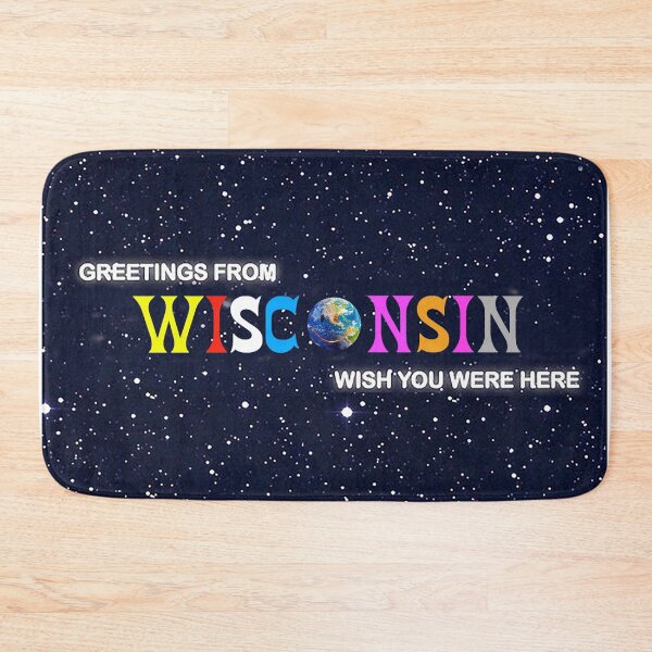 Item preview, Greetings from Wisconsin - Astroworld designed and sold by dressedbyjord.