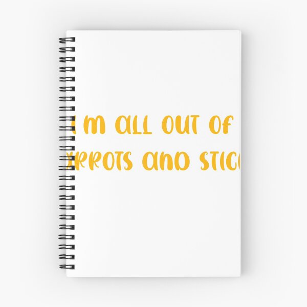Item preview, I’m all out of carrots and sticks 4 freak show designed and sold by stickersbynic.