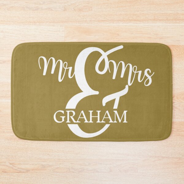Item preview, Mr & Mrs GRAHAM | GOLD designed and sold by yourscotborders.