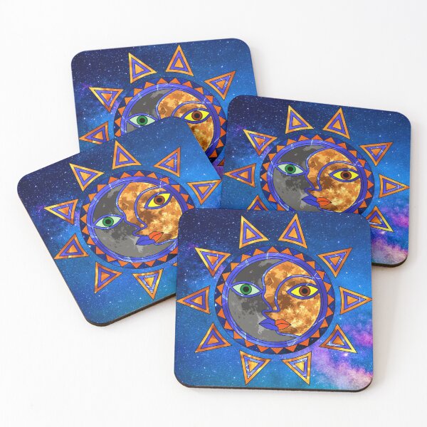 Item preview, Moon and Sun | Cosmic Kiss designed and sold by Artsy Universe.