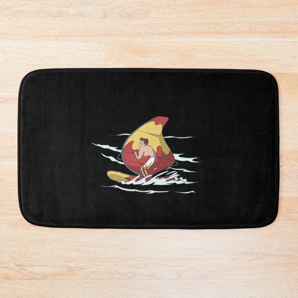 Item preview, Windsurfing surfer in a jibe designed and sold by Monkey Ful.