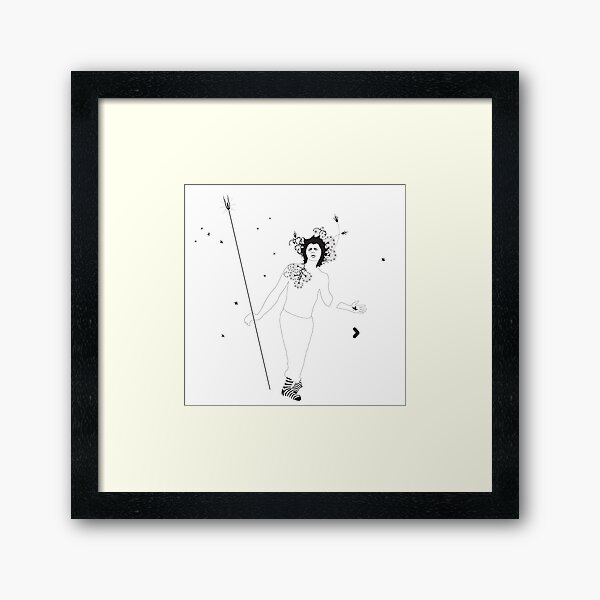 Guard of Creativity Framed Art Print
