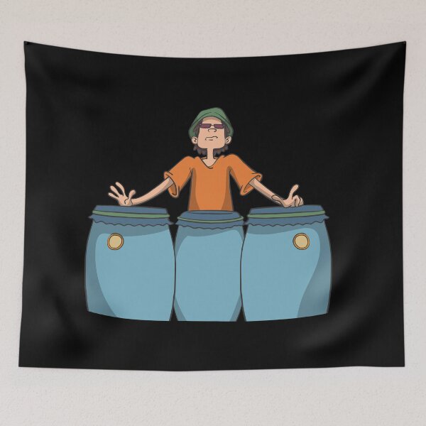 Item preview, Percussionist Percussion Congas designed and sold by Monkey Ful.