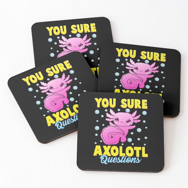 Item preview, You Sure Axolotl Questions Cute & Funny Fish Pun designed and sold by perfectpresents.