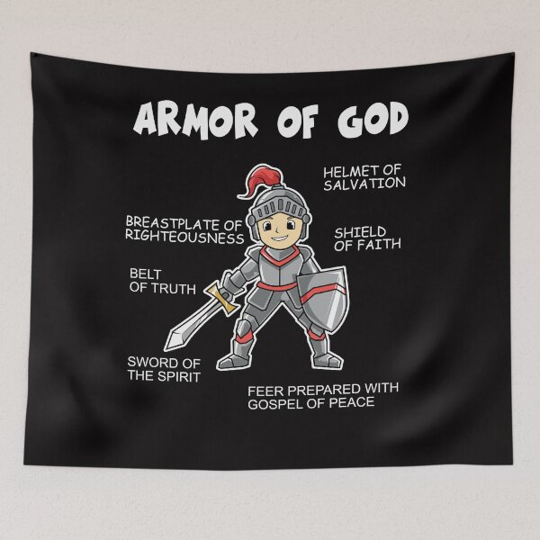 Item preview, Armor Of God Bible Verse Cool Gift For Religious Christian designed and sold by GCFULLA.