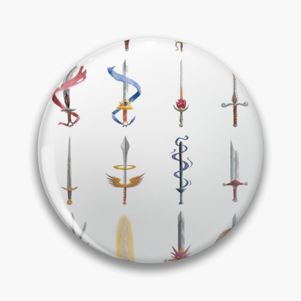 Item preview, Swordtember - 30 Watercolor Swords designed and sold by DragonsByKris.